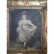 Portrait de Miss Murray par thomas Lawrence Huile sur toile sans cadre ancien reproduction