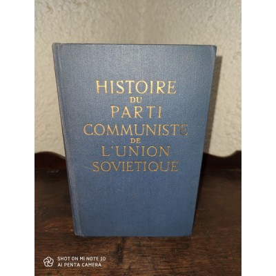 Histoire du Parti Communiste de l'Union Soviétique par b. Ponomarev