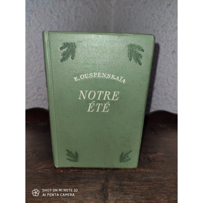 Notre été par e. ouspenskaïa Nouvelle