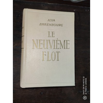 Le neuvième flot par Ilya Ehrenbourg 2 Tomes complet