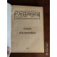 Promenades N°12 à 37 Supplément à La Vie Automobile Cours d'Auto sur les véhicules électriques et gazogènes par charles Faroux